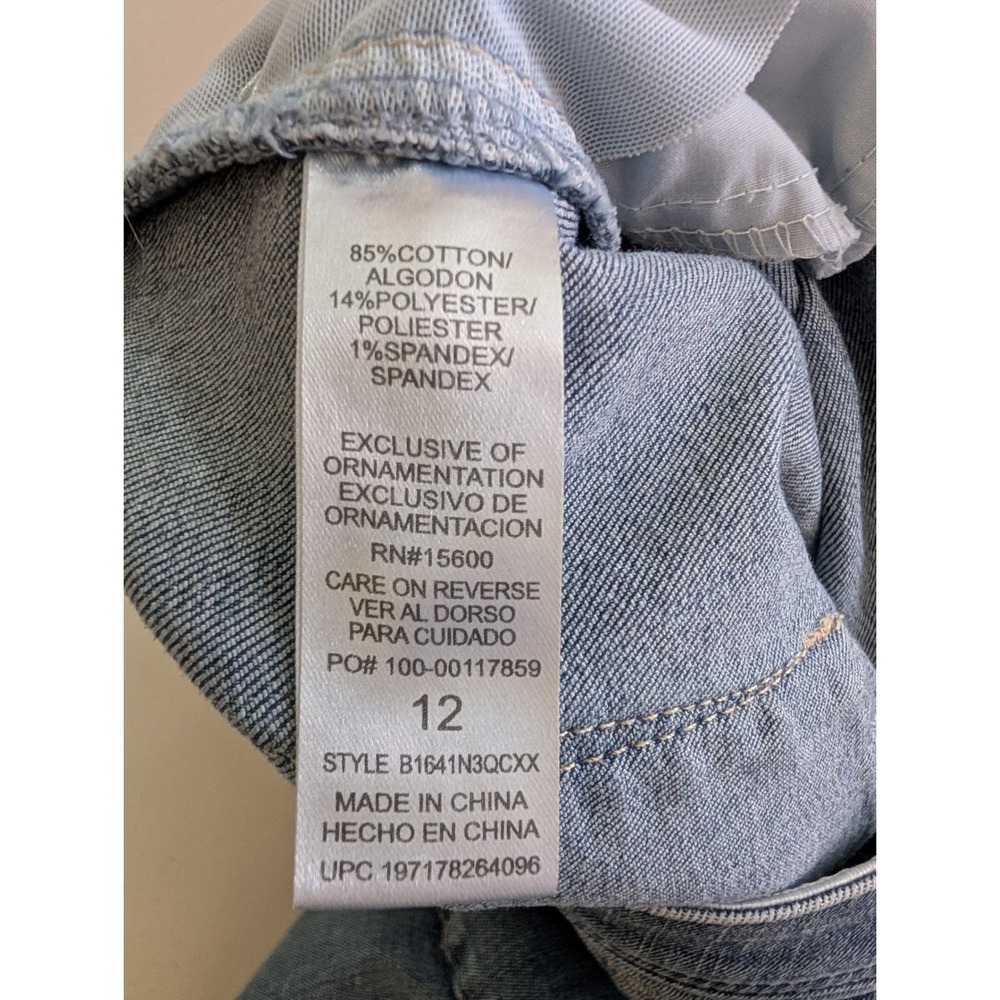 Democracy Ab!solution Women's Size 12 Skinny Jeans Blue Medium Wash Stretch - Picture 12 of 12